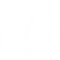 ICEERS Logo White abstract symbol with a teardrop outline and a thick internal curved line